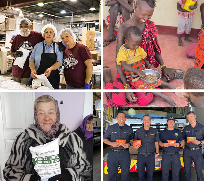 Examples of Breedlove's Mission to End Hunger